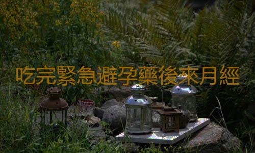 吃完緊急避孕藥後來月經究竟是怎麽一回事?